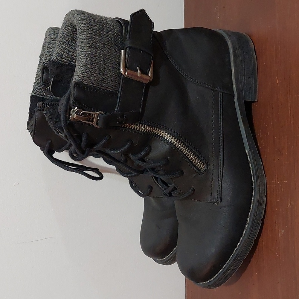 Madden Girl Ankle Boots Black Size 38